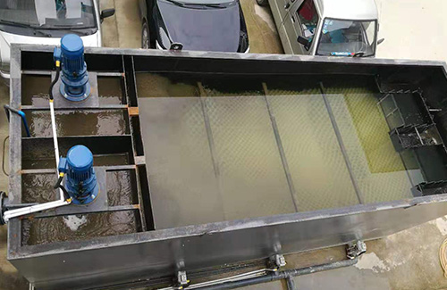接觸氧化池、絮凝沉淀工藝